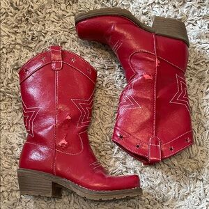 2012 Gymboree “4th of July” Res Cowgirl Boots, Size 13